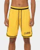 Carré Cours Basketball Shorts Yellow sold by Culture Kings
