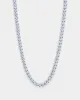 Saint Morta 5mm Cuban Chain White Gold sold by Culture Kings
