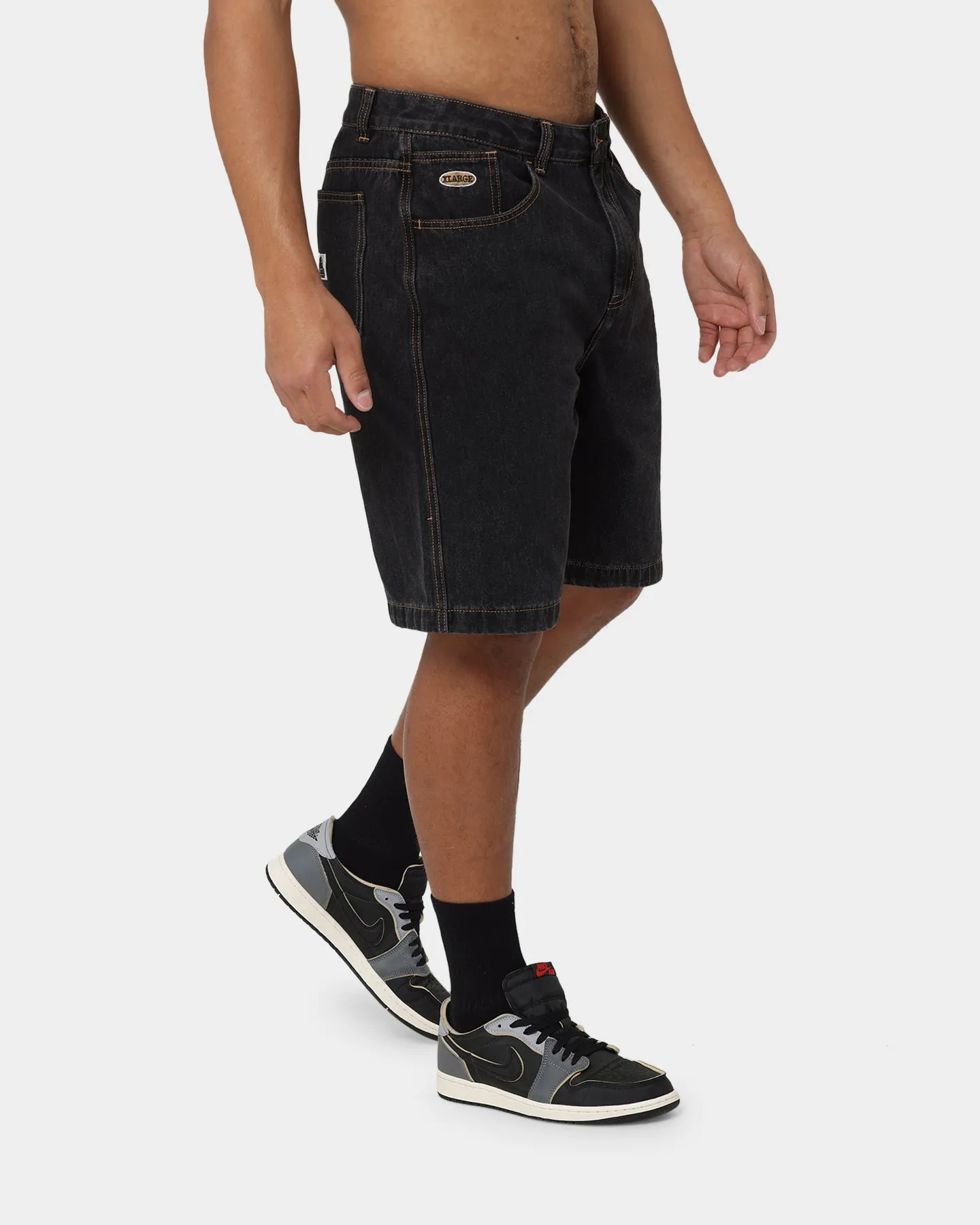 X-Large Bull Denim 91 Shorts Washed Black sold by Culture Kings product image thumbnail 5