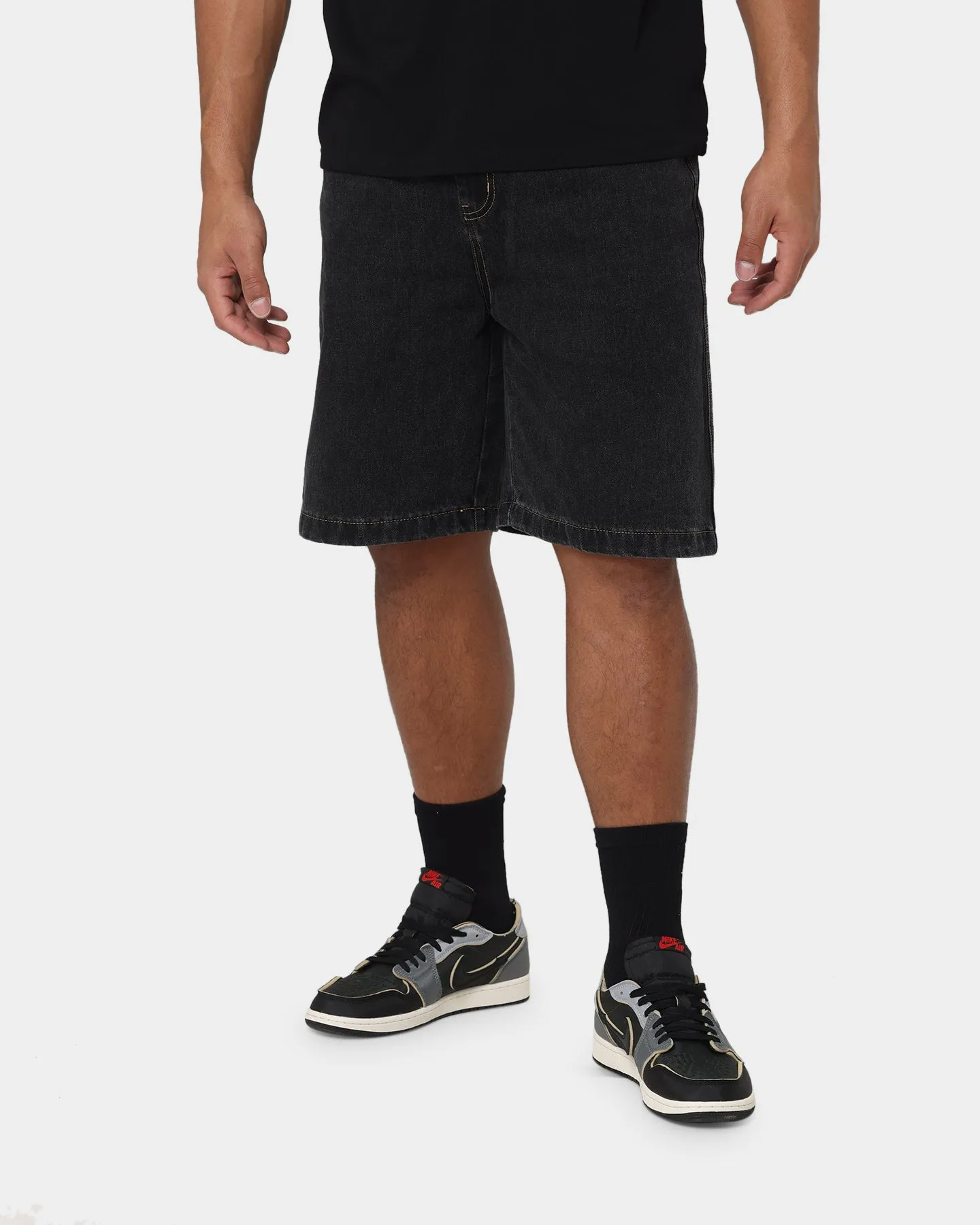 X-Large Bull Denim 91 Shorts Washed Black sold by Culture Kings