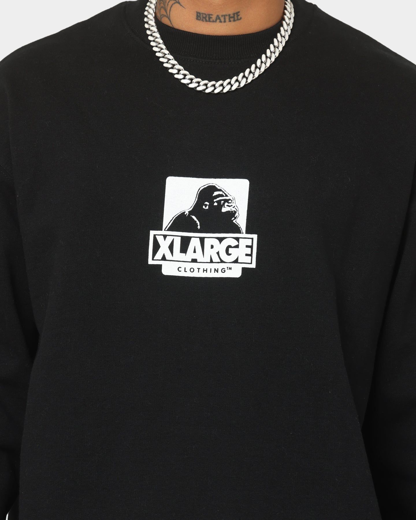 XLARGE 91 Crewneck Black/White sold by Culture Kings product image thumbnail 3