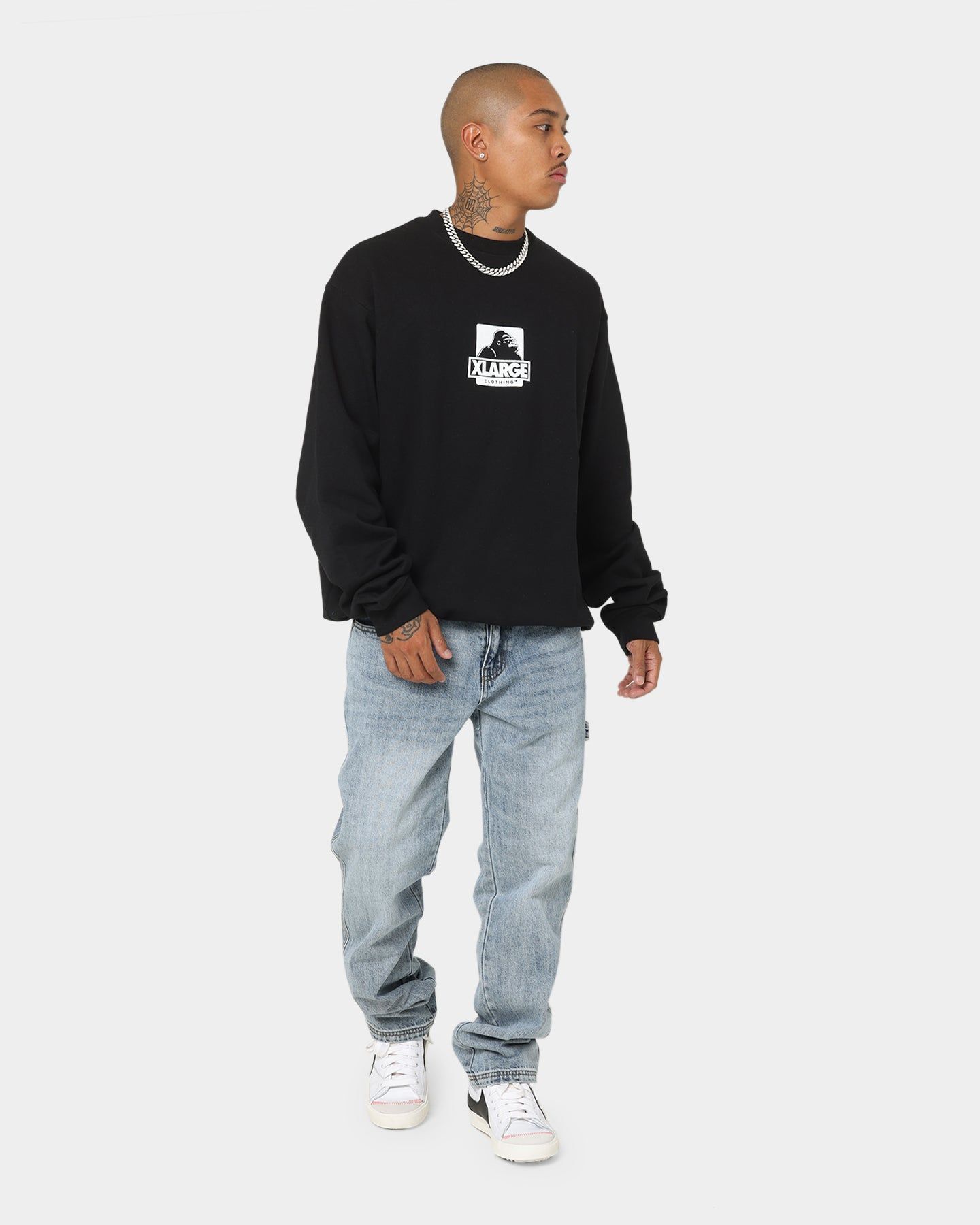 XLARGE 91 Crewneck Black/White sold by Culture Kings product image thumbnail 2