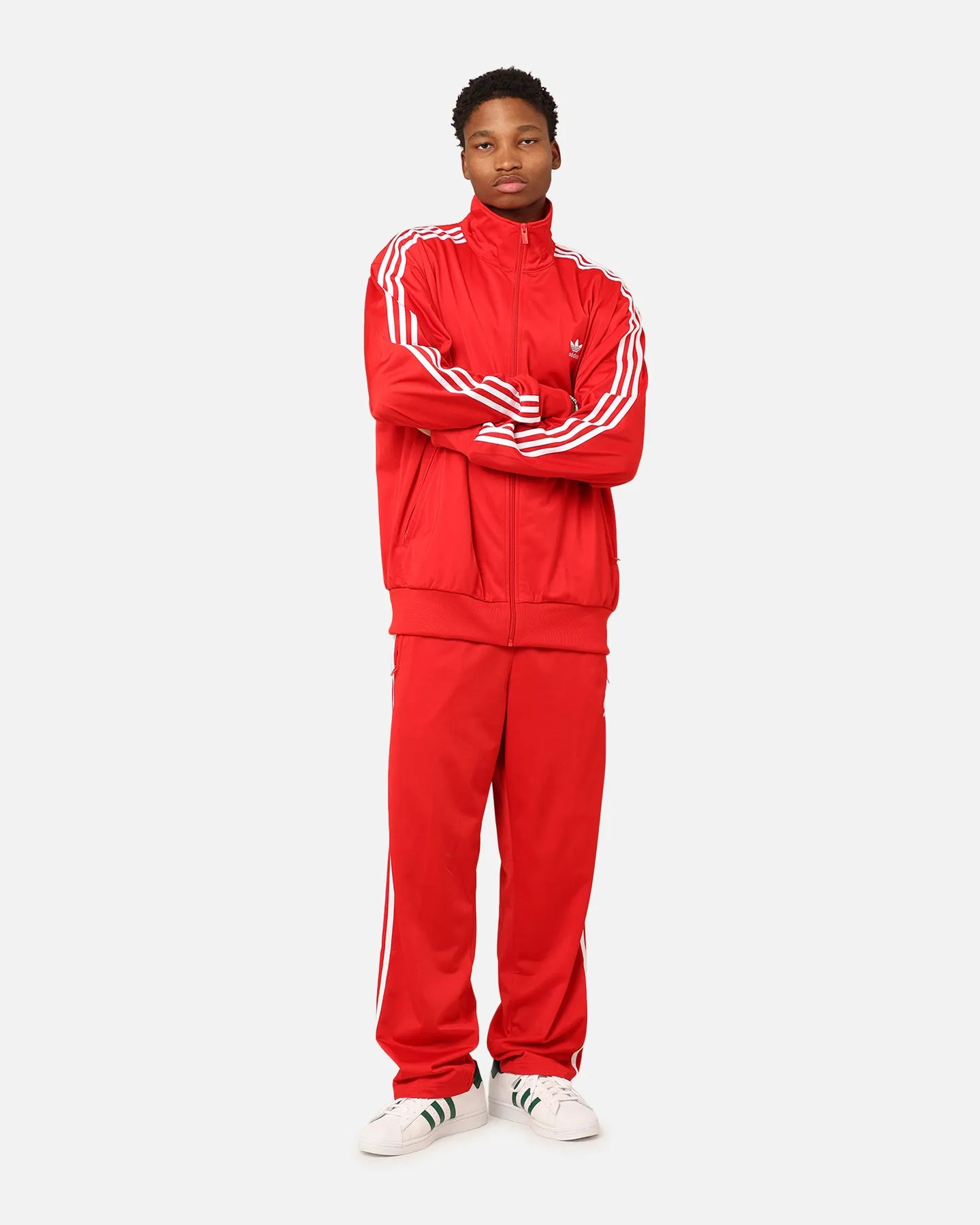 Adidas Classics Firebird Track Jacket Better Scarlet/White sold by Culture Kings product image thumbnail 2
