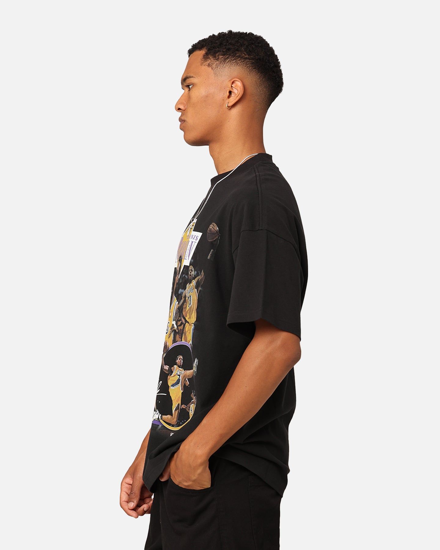Mitchell & Ness Los Angeles Lakers Dennis Rodman Player T-Shirt Black sold by Culture Kings product image thumbnail 5