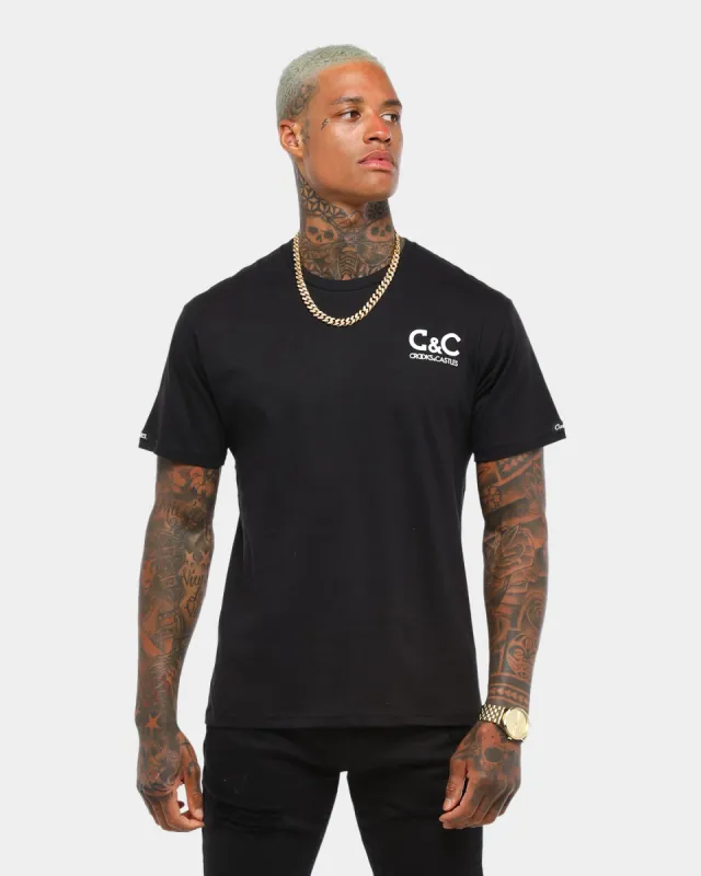 Crooks & Castles C&C Tee Black sold by Culture Kings