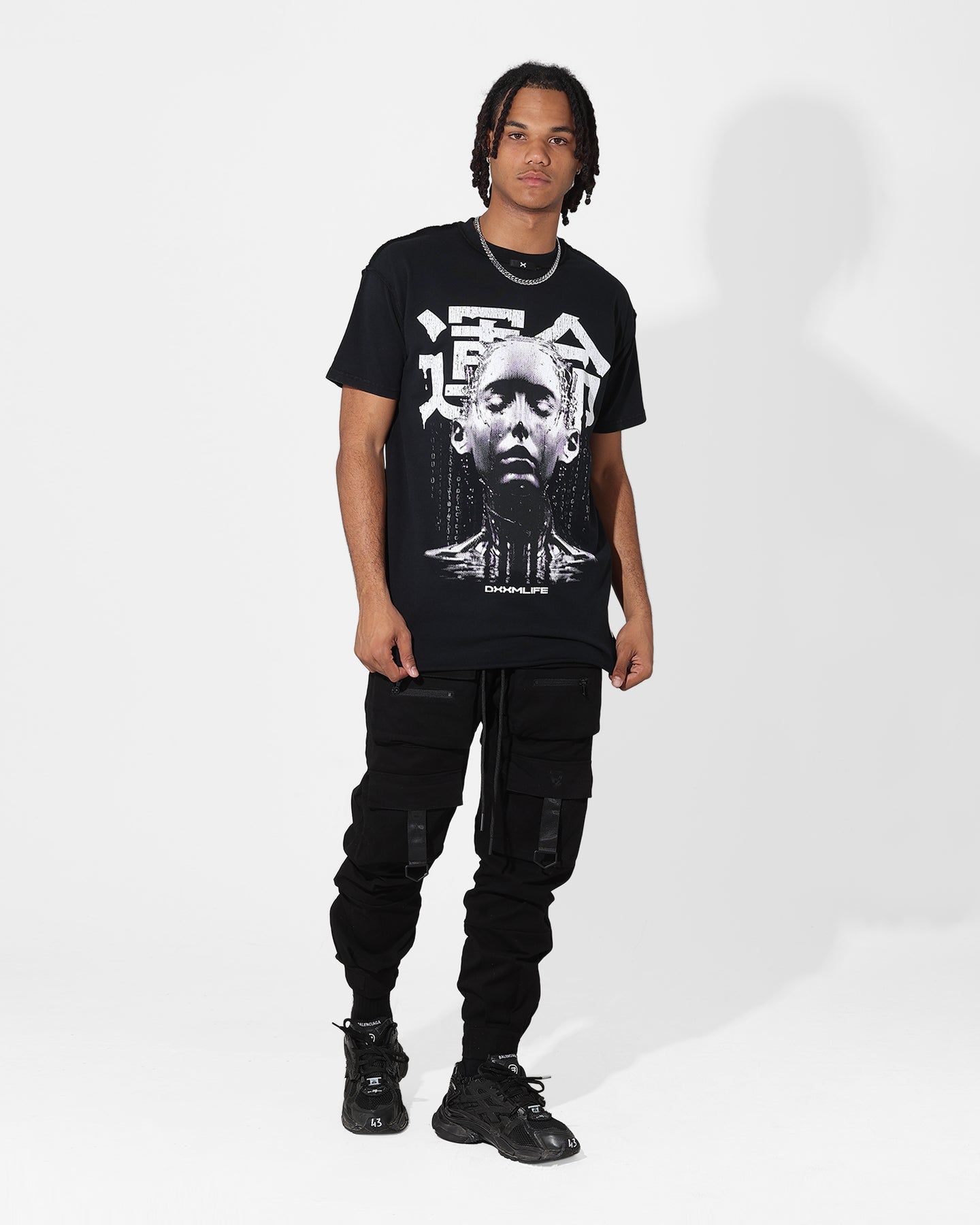 DXXMLIFE Cybernetic Vintage T-Shirt Vintage Black sold by Culture Kings product image thumbnail 2