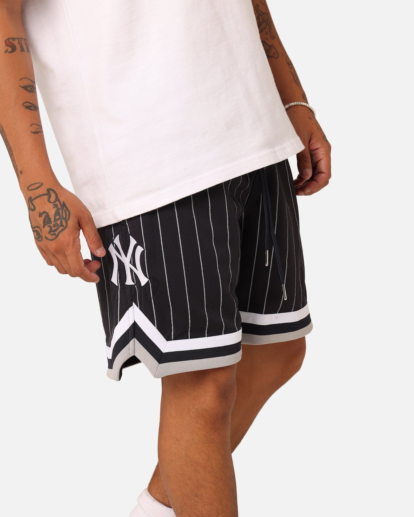 New Era New York Yankees Pinstripe Shorts OTC sold by Culture Kings product image thumbnail 3