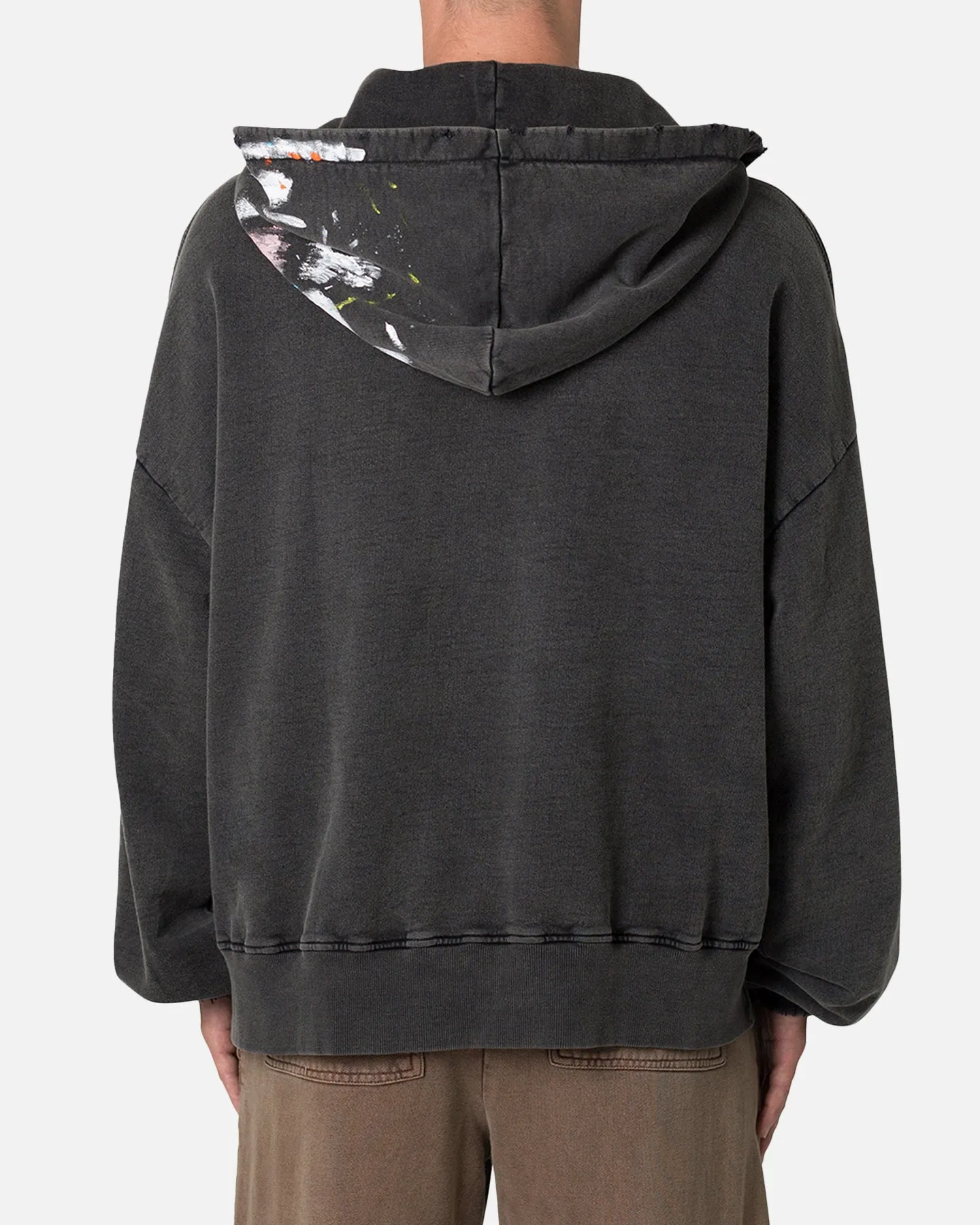 MNML Destroyed Painter Hoodie Vintage Black sold by Culture Kings product image thumbnail 4