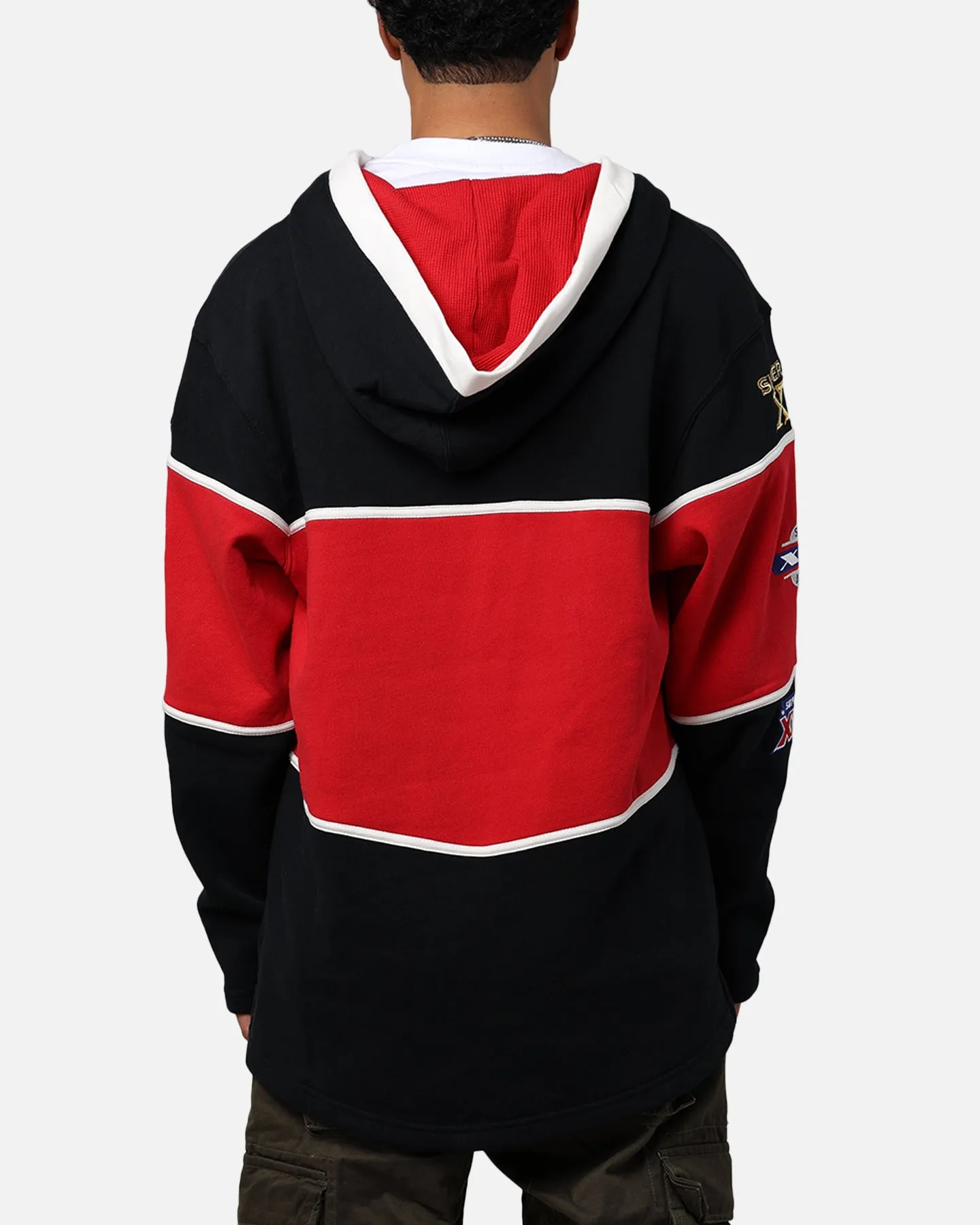 47 Brand San Francisco 49ers Super Bowl Gridiron Lacer Hoodie Jet Black sold by Culture Kings product image thumbnail 3