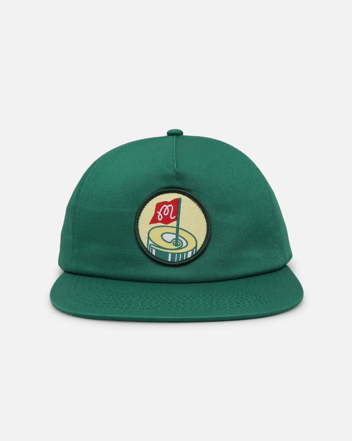 Malbon Pin High Painters 6 Panel Snapback Kelly Green sold by Culture Kings