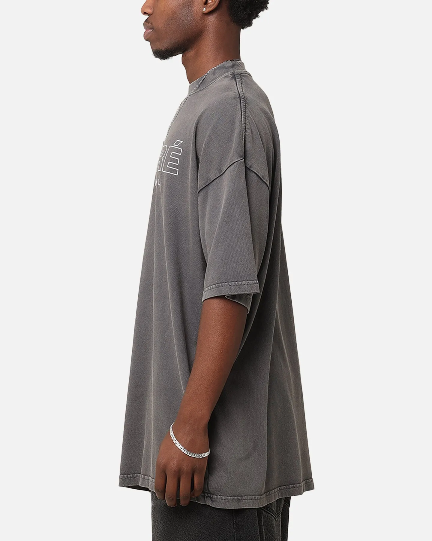 Carre Out Motion T-Shirt Washed Charcoal sold by Culture Kings product image thumbnail 5