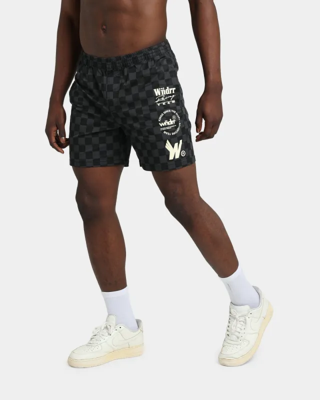 WNDRR Callback Beach Shorts Black sold by Culture Kings
