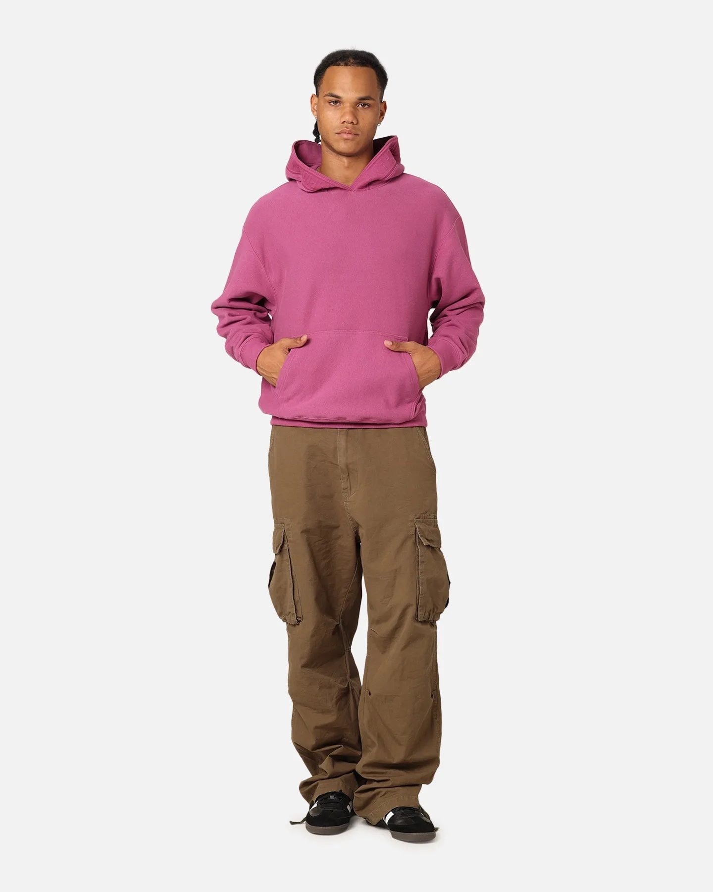 Champion Reverse Weave Terry Tape Hoodie Berry sold by Culture Kings product image thumbnail 2