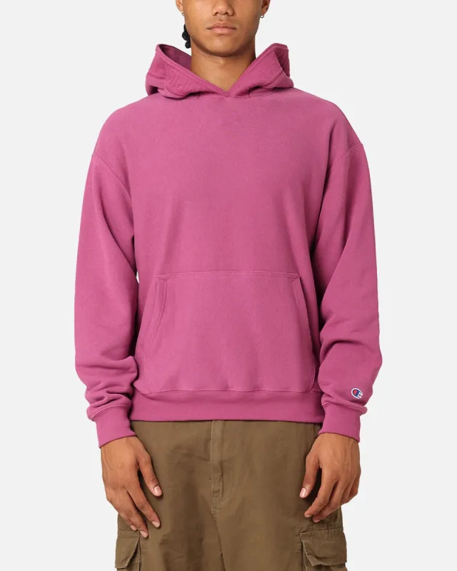 Champion Reverse Weave Terry Tape Hoodie Berry sold by Culture Kings