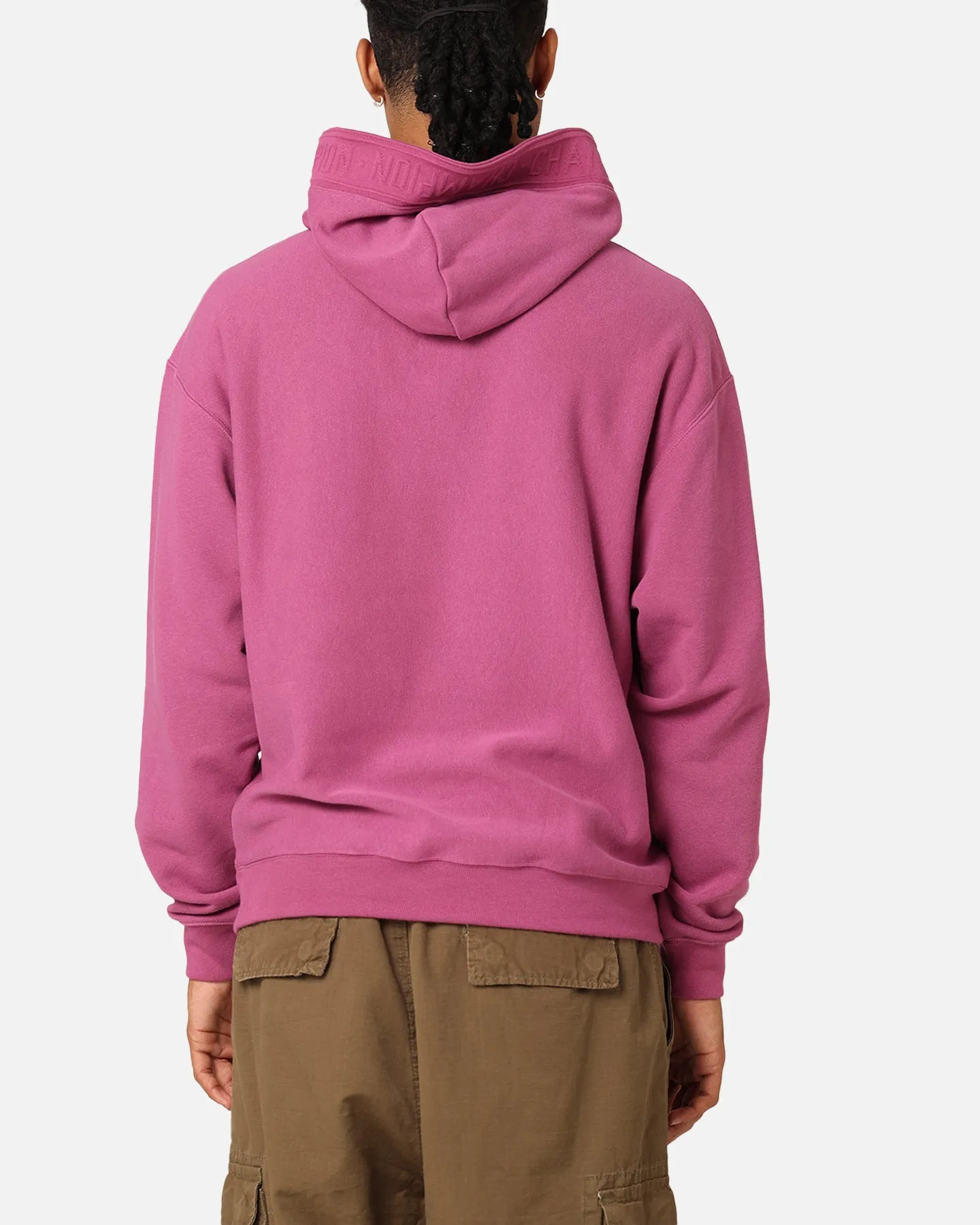 Champion Reverse Weave Terry Tape Hoodie Berry sold by Culture Kings product image thumbnail 3