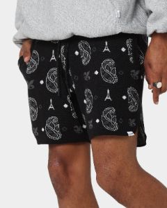 Carre Big Bandana Knitted Shorts Black sold by Culture Kings