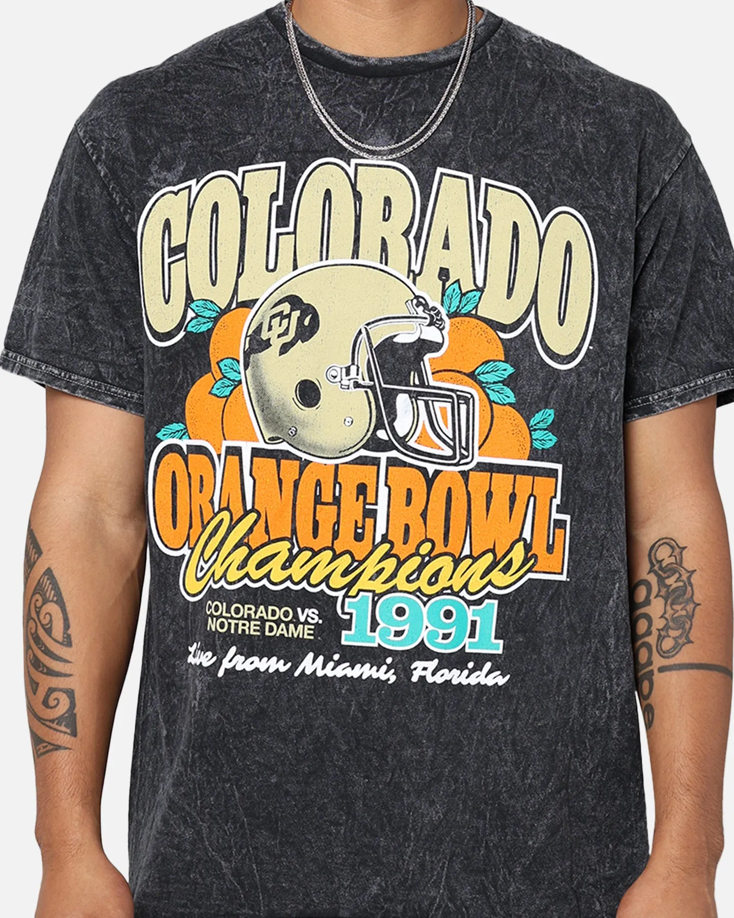 47 Brand 1991 Colorado Orange Bowl T-Shirt Black sold by Culture Kings product image thumbnail 2
