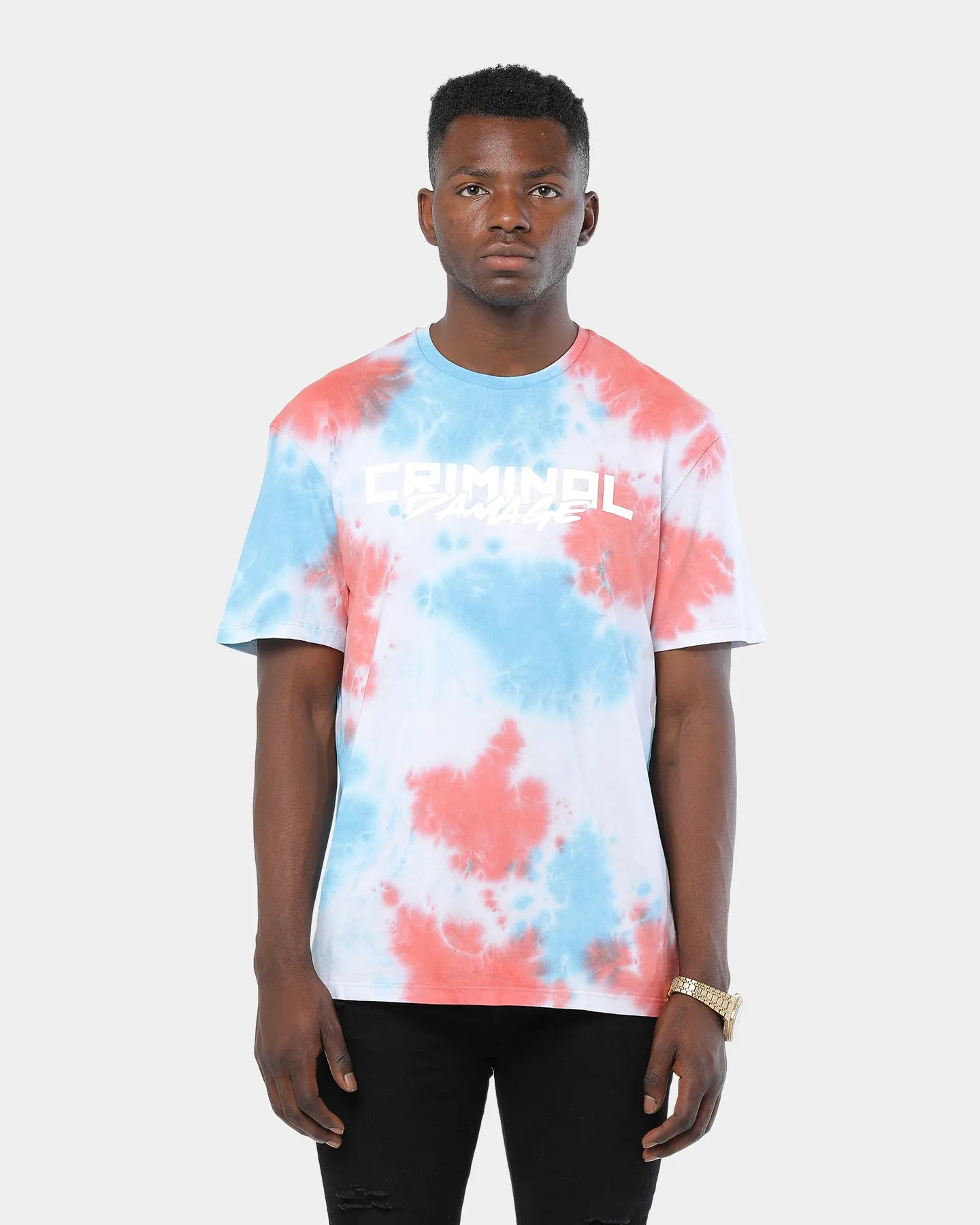 Criminal Damage Fest Tee Multi-Coloured sold by Culture Kings