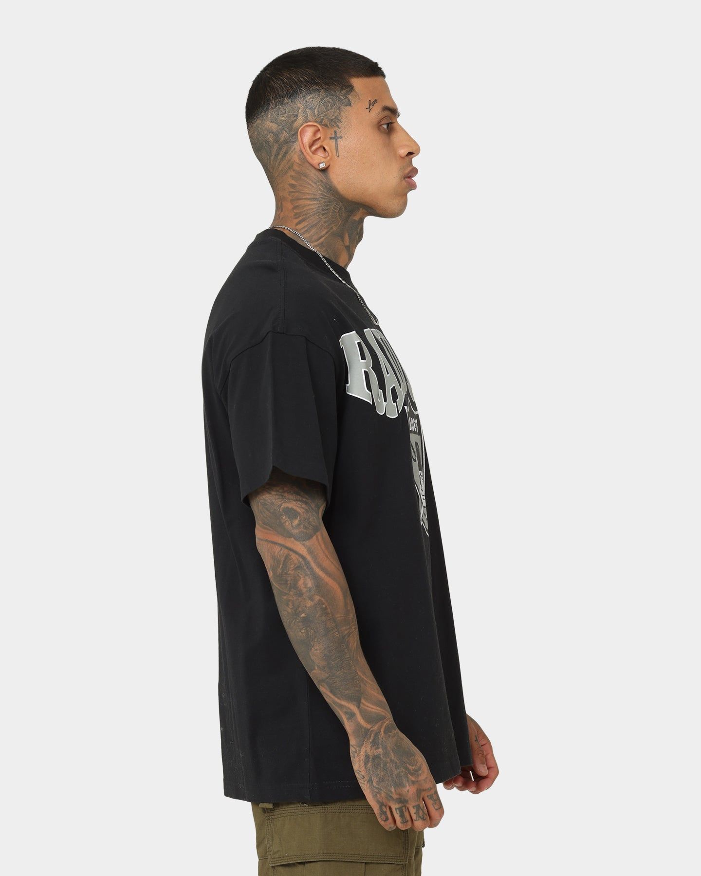 Mitchell & Ness Las Vegas Raiders Under Arch T-Shirt Black sold by Culture Kings product image thumbnail 5