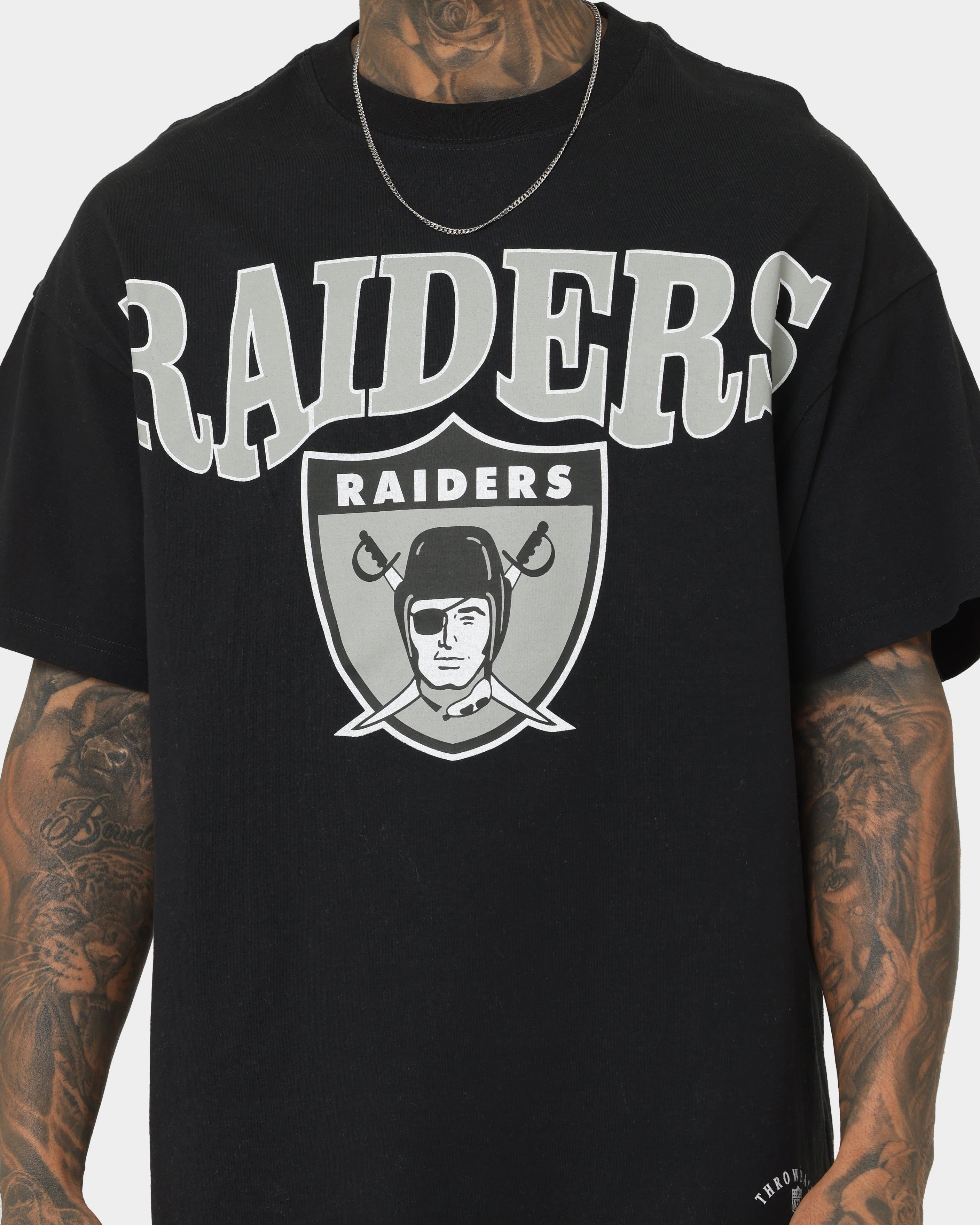 Mitchell & Ness Las Vegas Raiders Under Arch T-Shirt Black sold by Culture Kings product image thumbnail 3