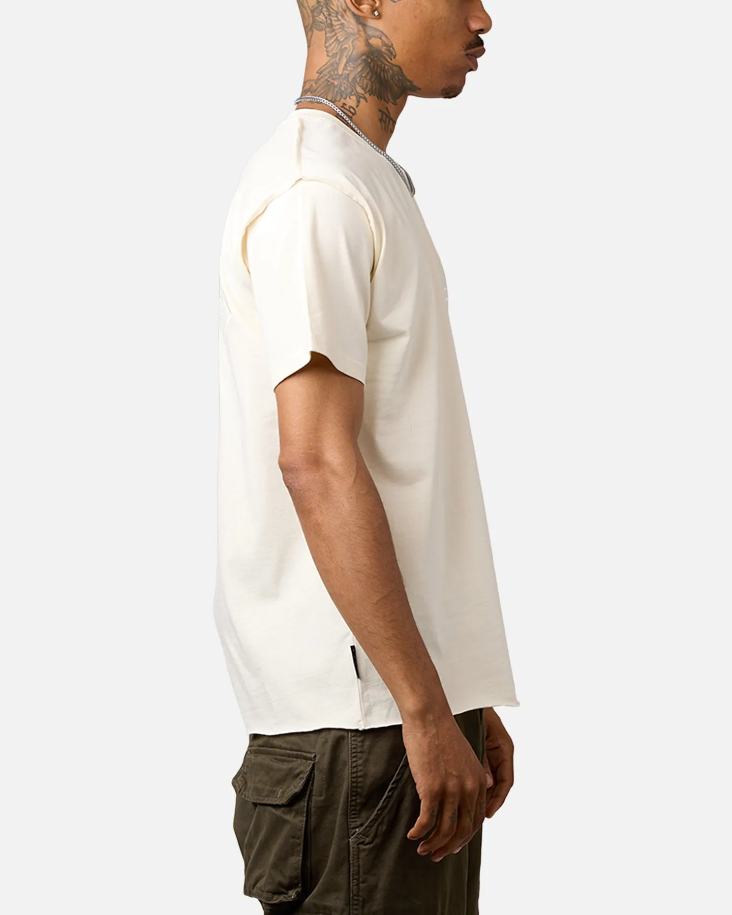 Saint Morta Sorrows Cut T-Shirt Off White sold by Culture Kings product image thumbnail 4