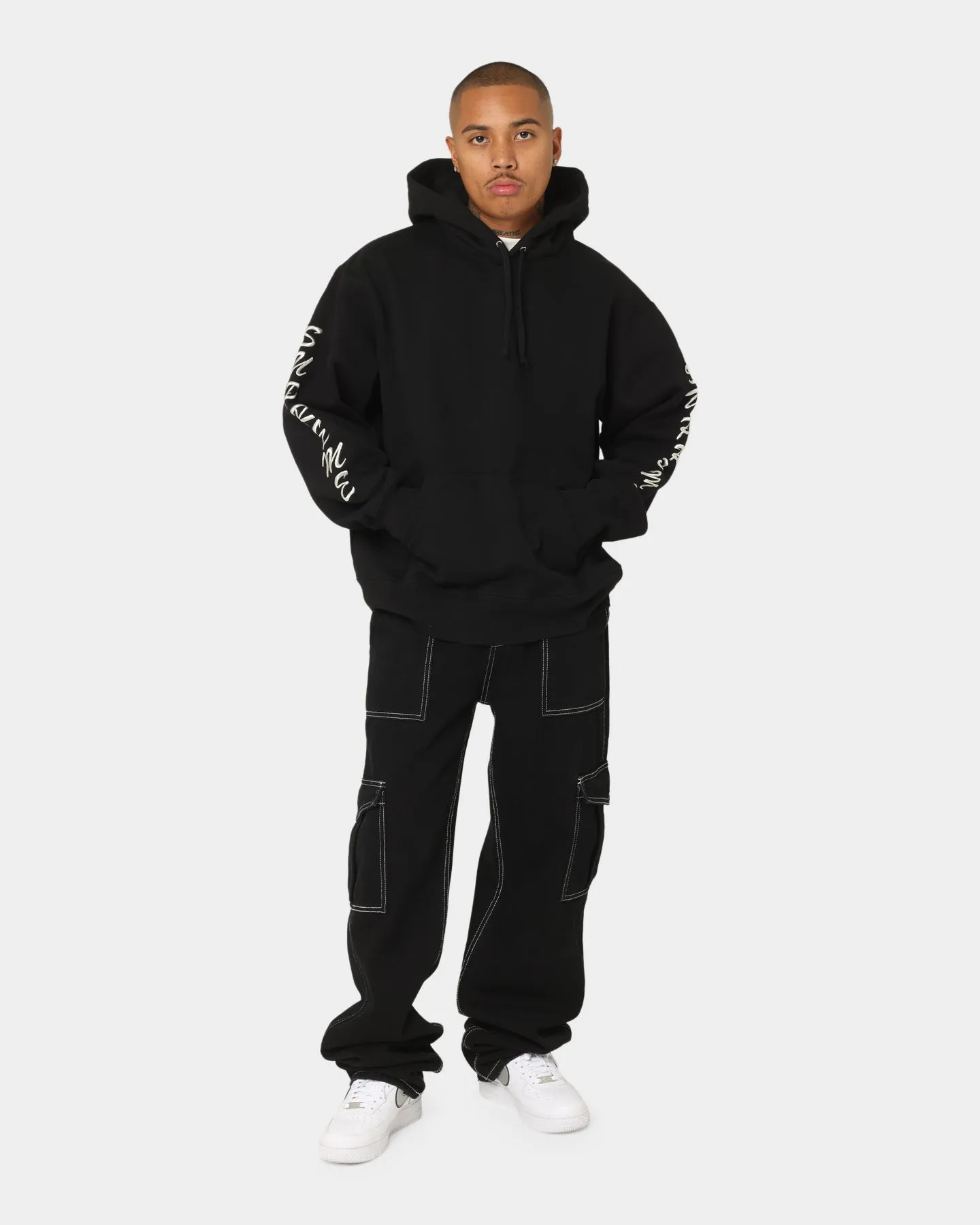 Supreme Guardian Hooded Sweatshirt Black sold by Culture Kings product image thumbnail 2