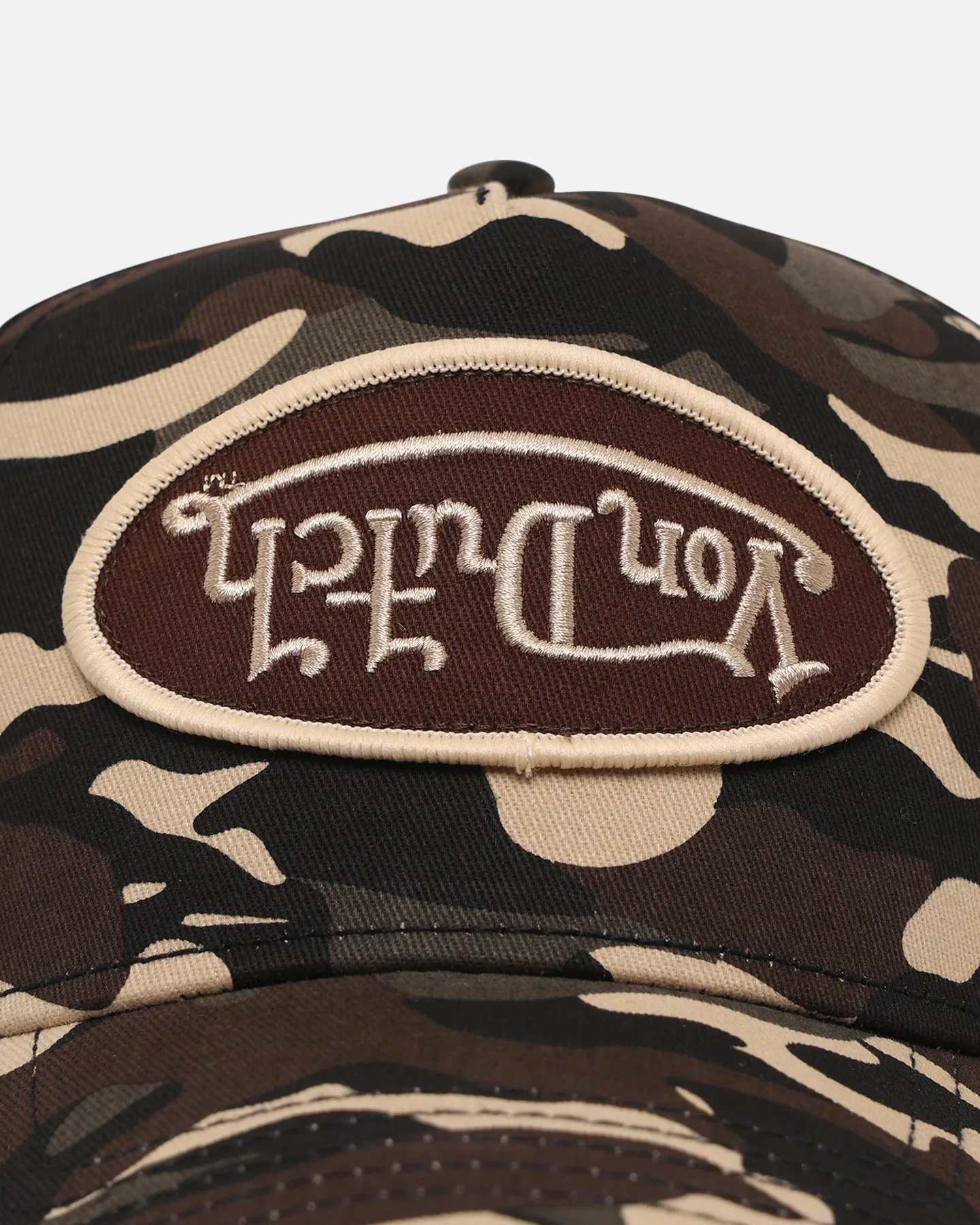 Von Dutch Brown Rambo Camo Trucker Snapback Brown Camo sold by Culture Kings product image thumbnail 5