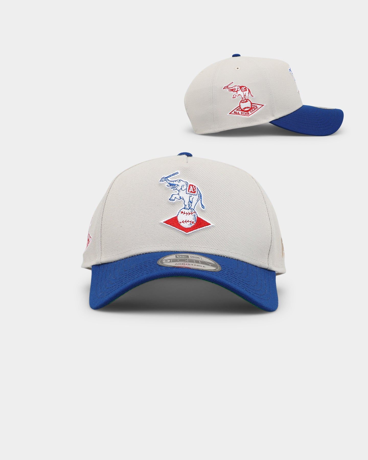 New Era Kansas City Athletics 'Batter Up' 9FORTY A-Frame Snapback Stone sold by Culture Kings