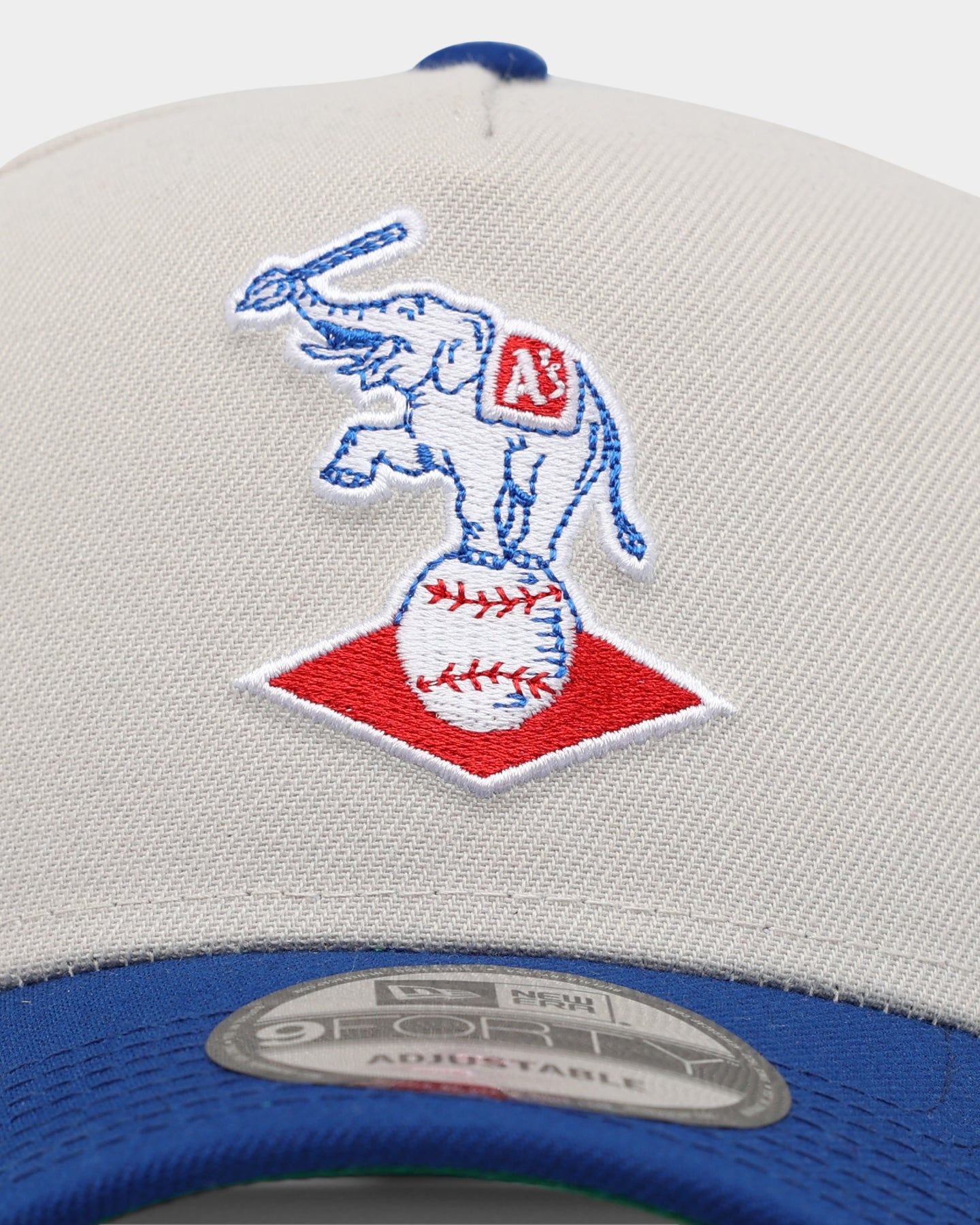 New Era Kansas City Athletics 'Batter Up' 9FORTY A-Frame Snapback Stone sold by Culture Kings product image thumbnail 5