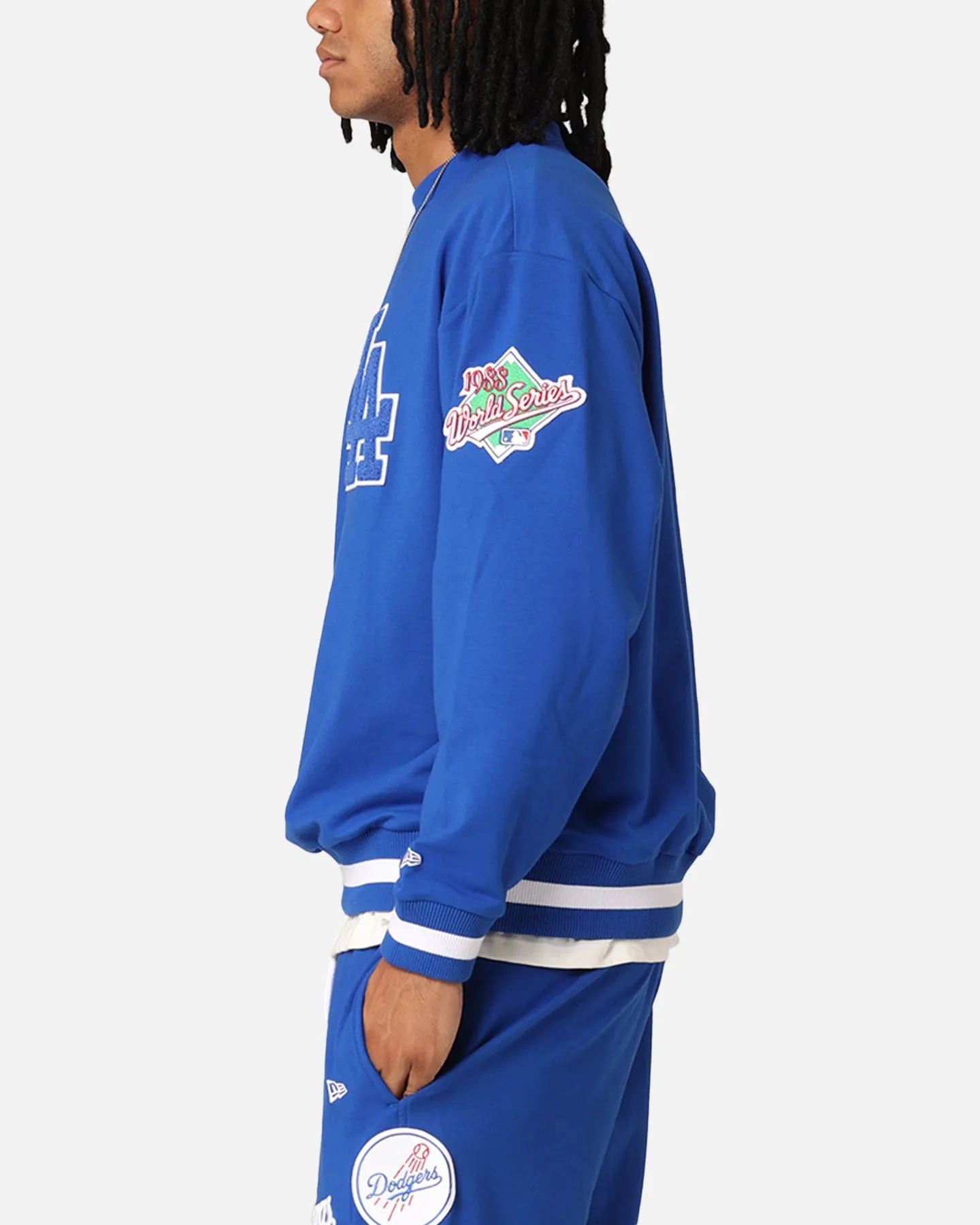 New Era Los Angeles Dodgers Sweater Bright Royal sold by Culture Kings product image thumbnail 4