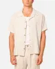 XXIII Nicholas Button Up Shirt Sand/Black sold by Culture Kings