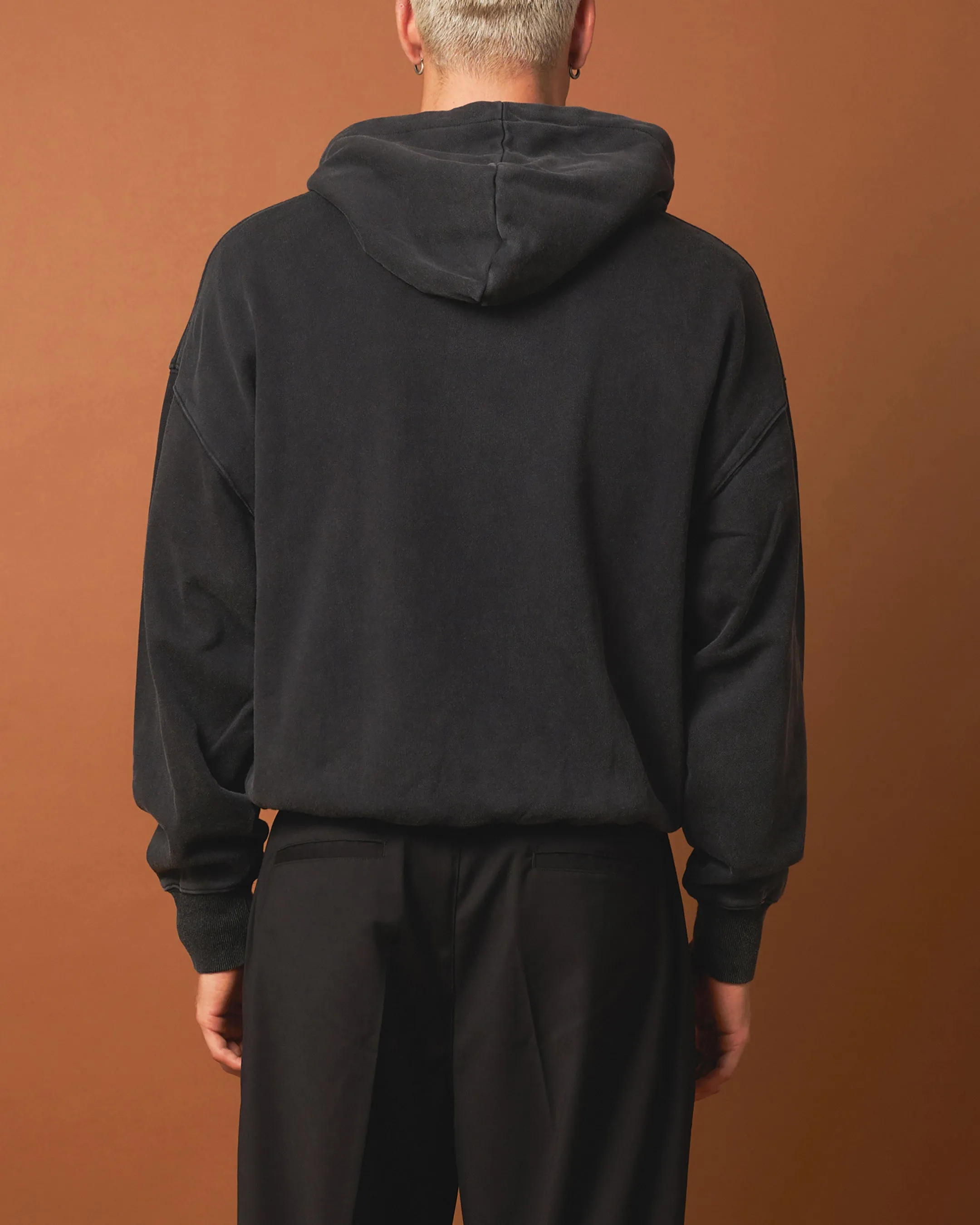 アウターその他 PAIN OR PLEASURE ROSE 2WAY HOOD ZIP UP charcoal PP24SSJP01CH PAIN OR PLEASURE】24SS ROSE 2WAY HOOD ZIP UP (PAIN OR