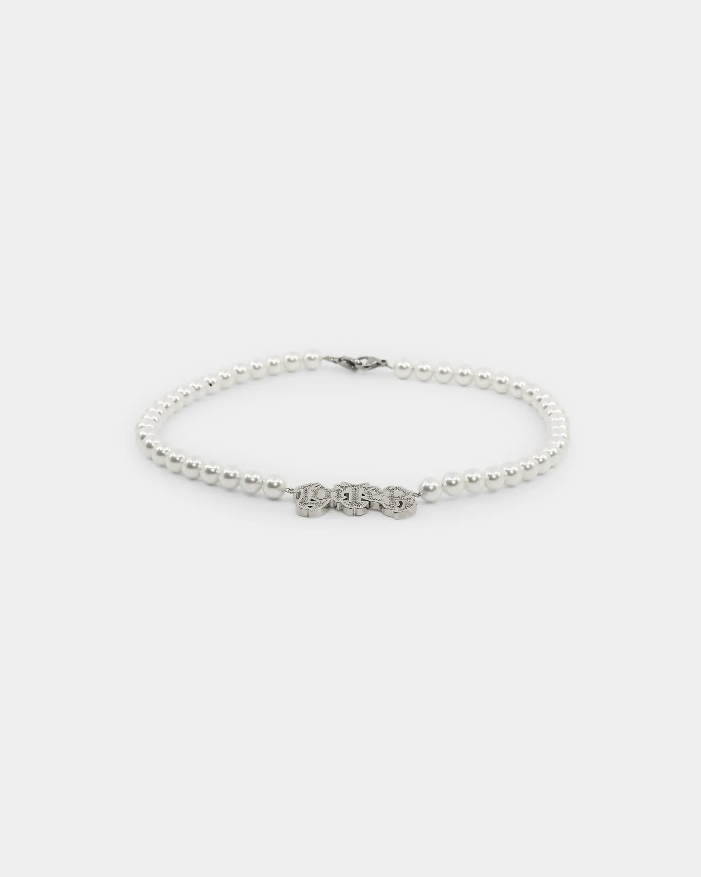Loiter Pearl Choker Necklace Silver/White sold by Culture Kings product image thumbnail 5
