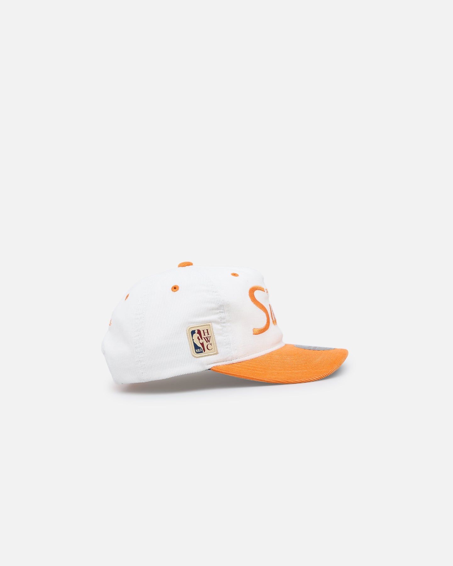 Mitchell & Ness Phoenix Suns 'Pastel Corduroy' Deadstock Snapback White Cream/Orange sold by Culture Kings product image thumbnail 3