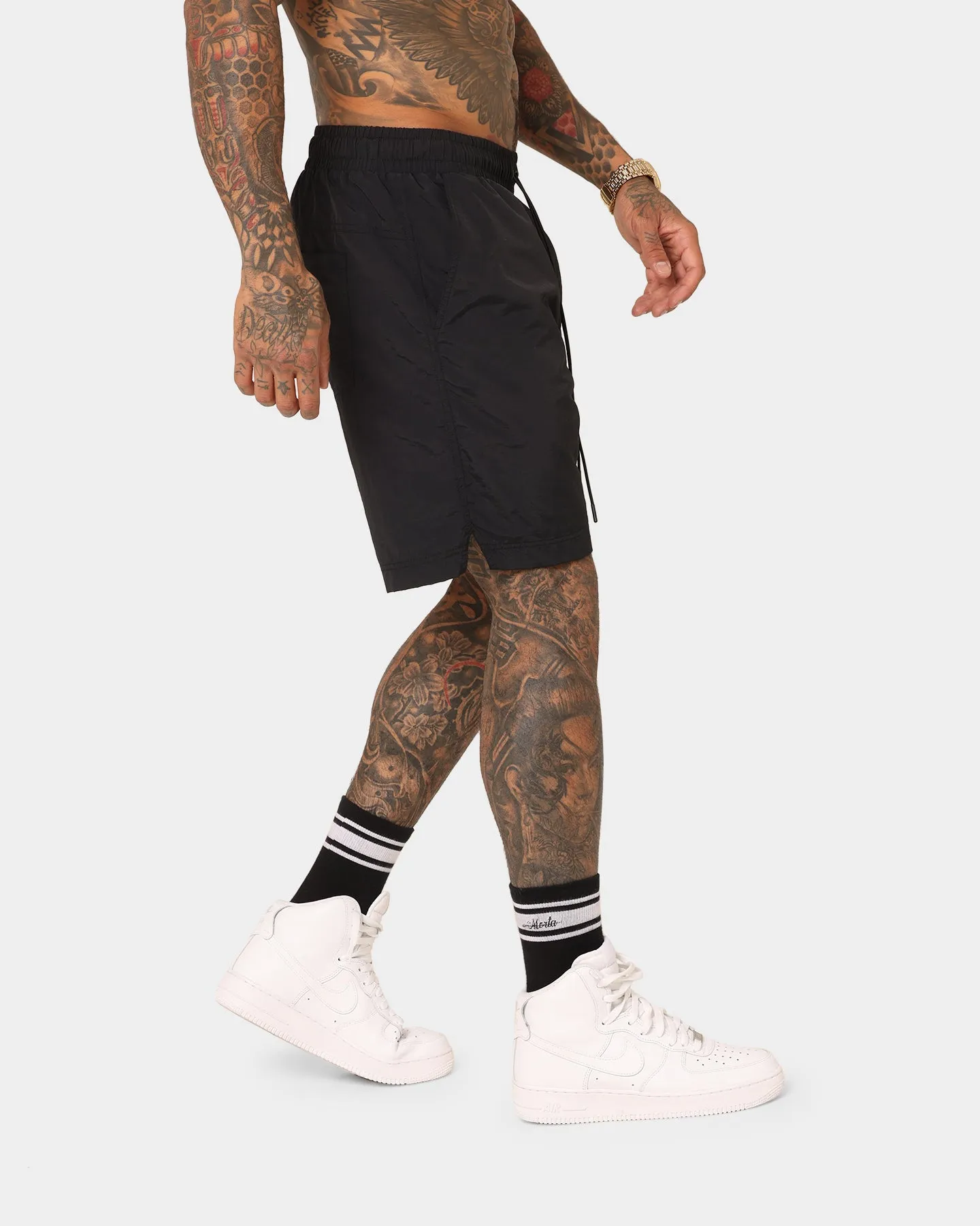 Saint Morta Timeless Beach Shorts Black sold by Culture Kings product image thumbnail 5