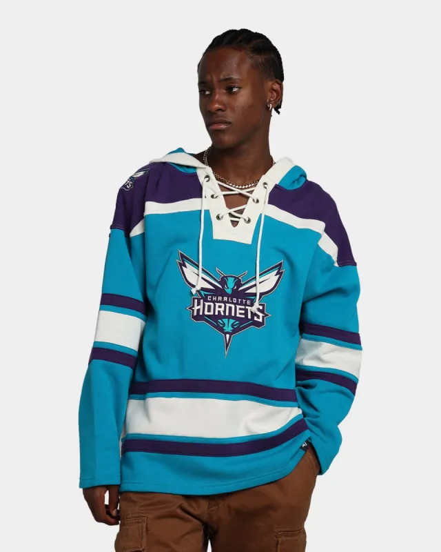 47 Brand Charlotte Hornets Superior Lacer Hoodie Neptune sold by Culture Kings