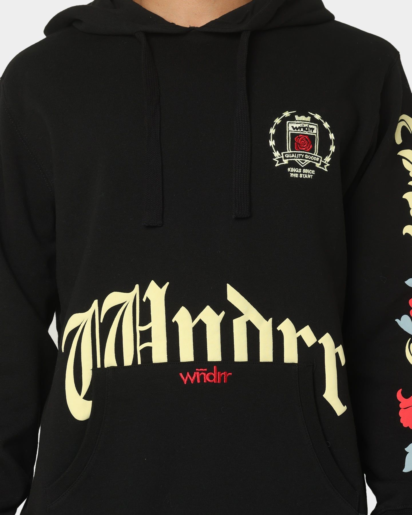 WNDRR Monarch Hoodie Black sold by Culture Kings product image thumbnail 3