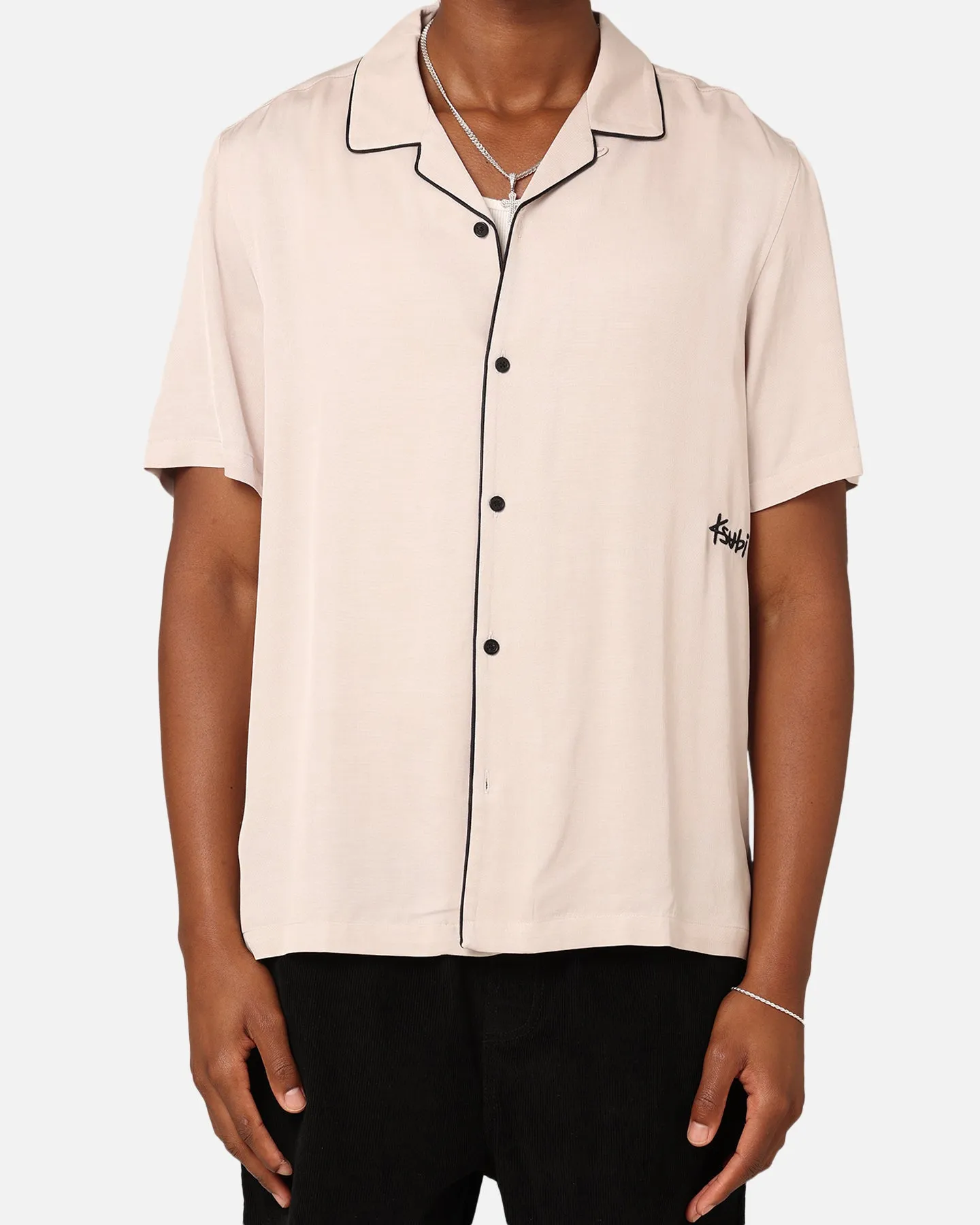 Ksubi 1999 Downtown Short Sleeve Shirt Grey sold by Culture Kings product image thumbnail 3
