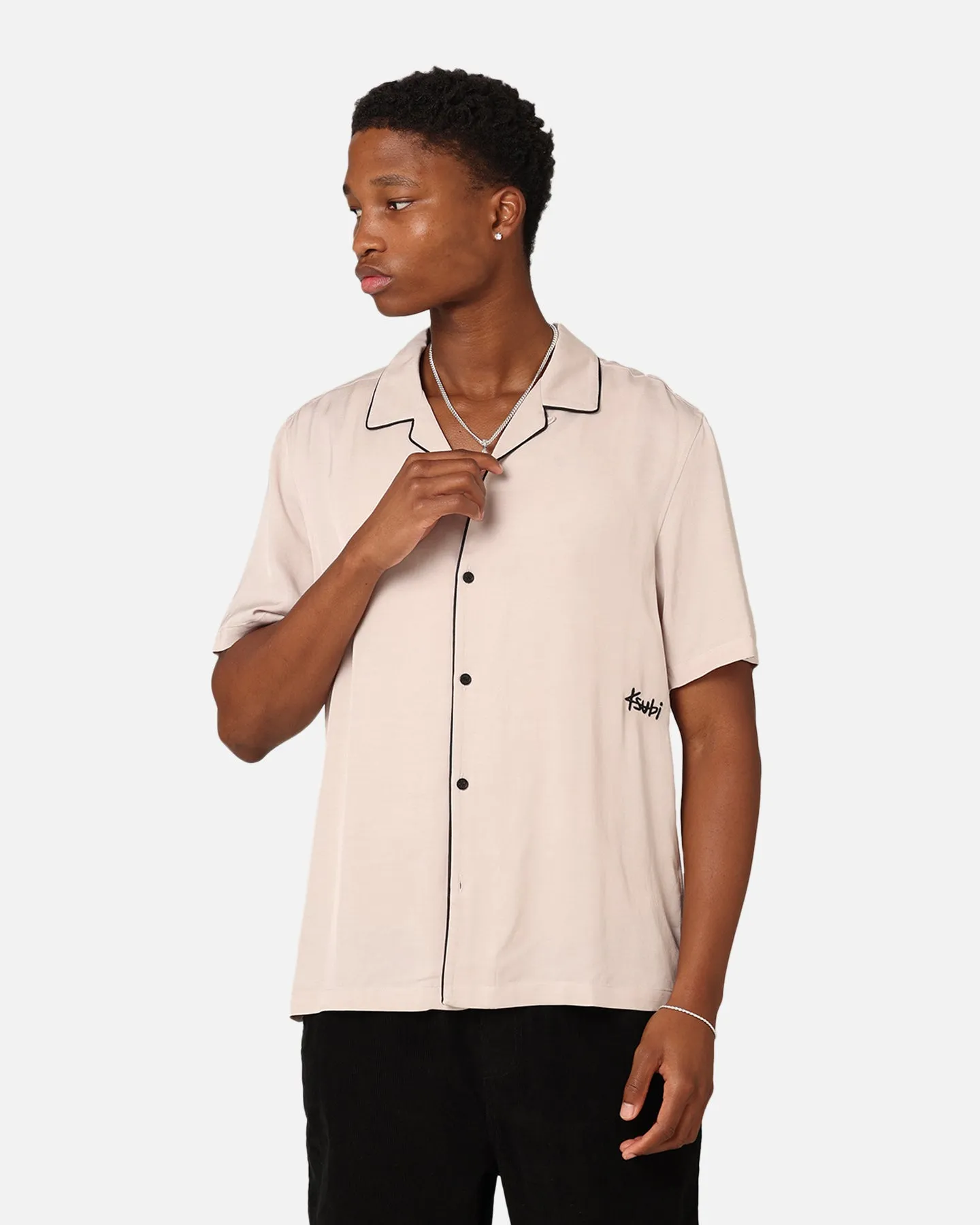 Ksubi 1999 Downtown Short Sleeve Shirt Grey sold by Culture Kings
