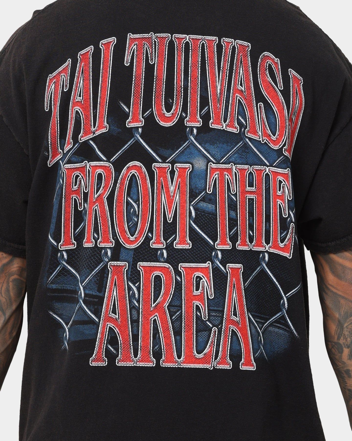 Goat Crew X Tai Tuivasa FTA T-Shirt Black sold by Culture Kings product image thumbnail 5