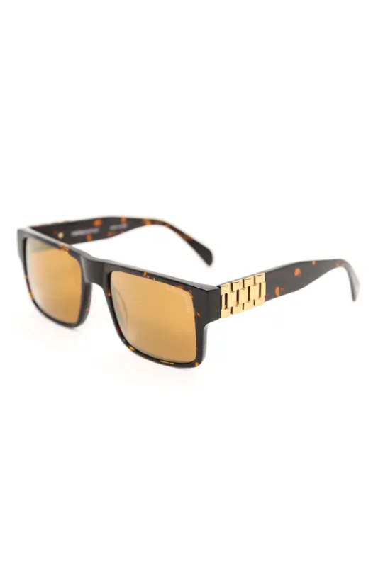 Comrade Sunglasses Tortoise/gold sold by Culture Kings