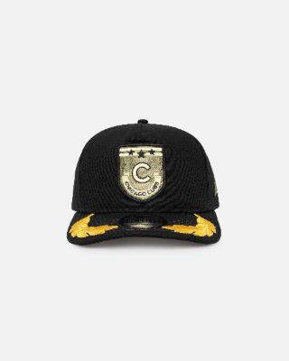 New Era Chicago Cubs 'Military Patch' Pre-Curved Golfer Snapback Black sold by Culture Kings