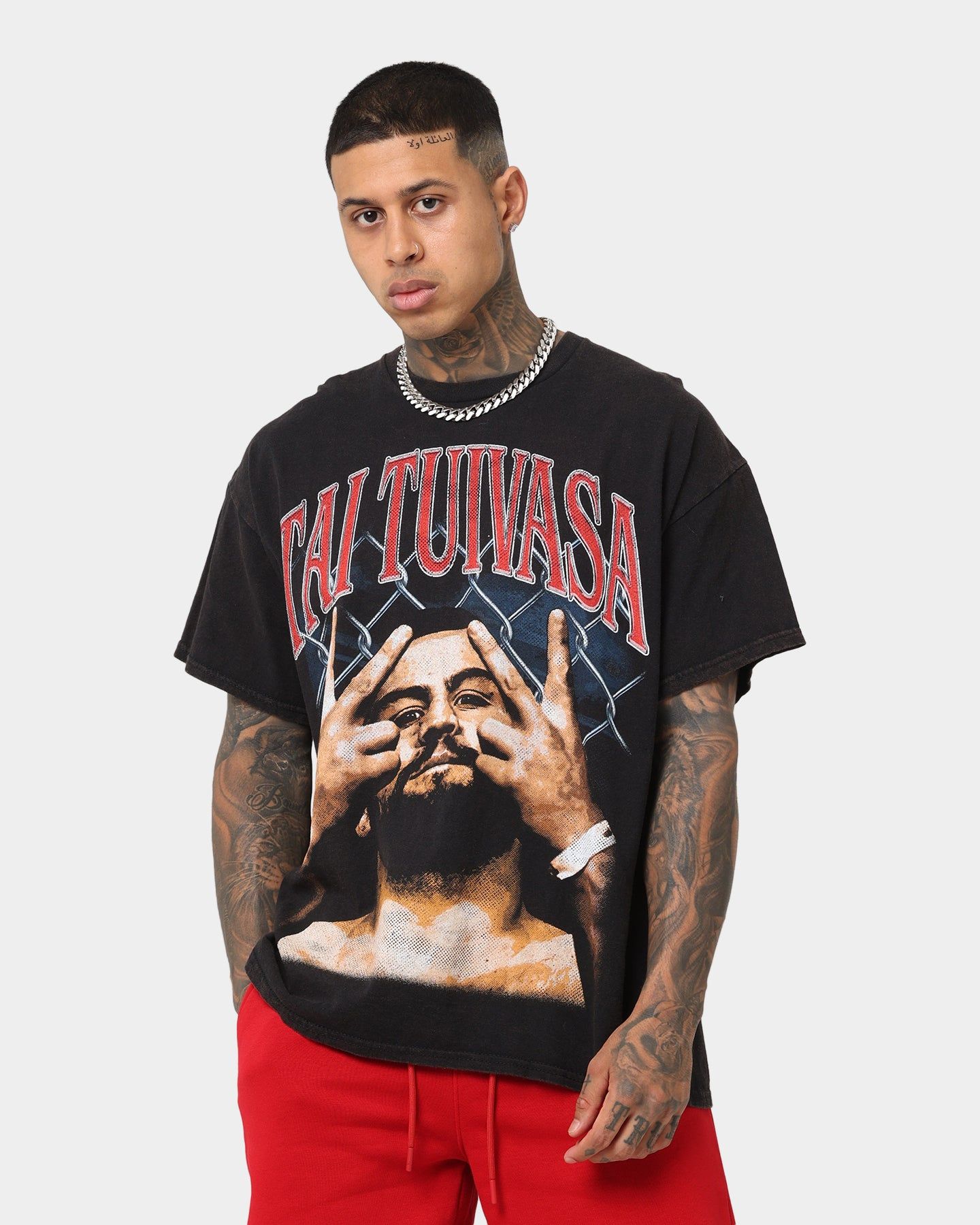 Goat Crew X Tai Tuivasa FTA T-Shirt Black sold by Culture Kings