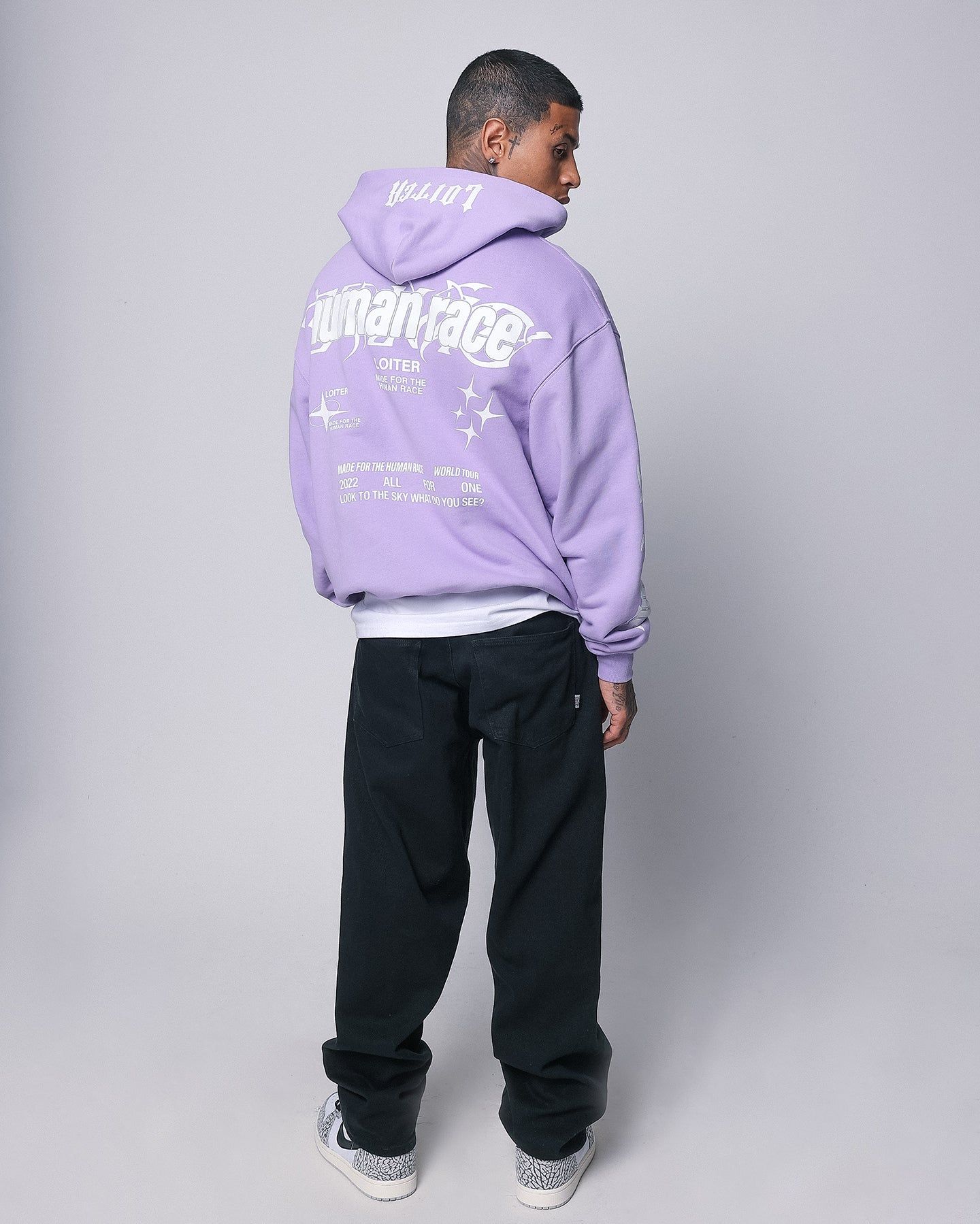 Loiter Rave Zip Hoodie Lilac sold by Culture Kings product image thumbnail 3