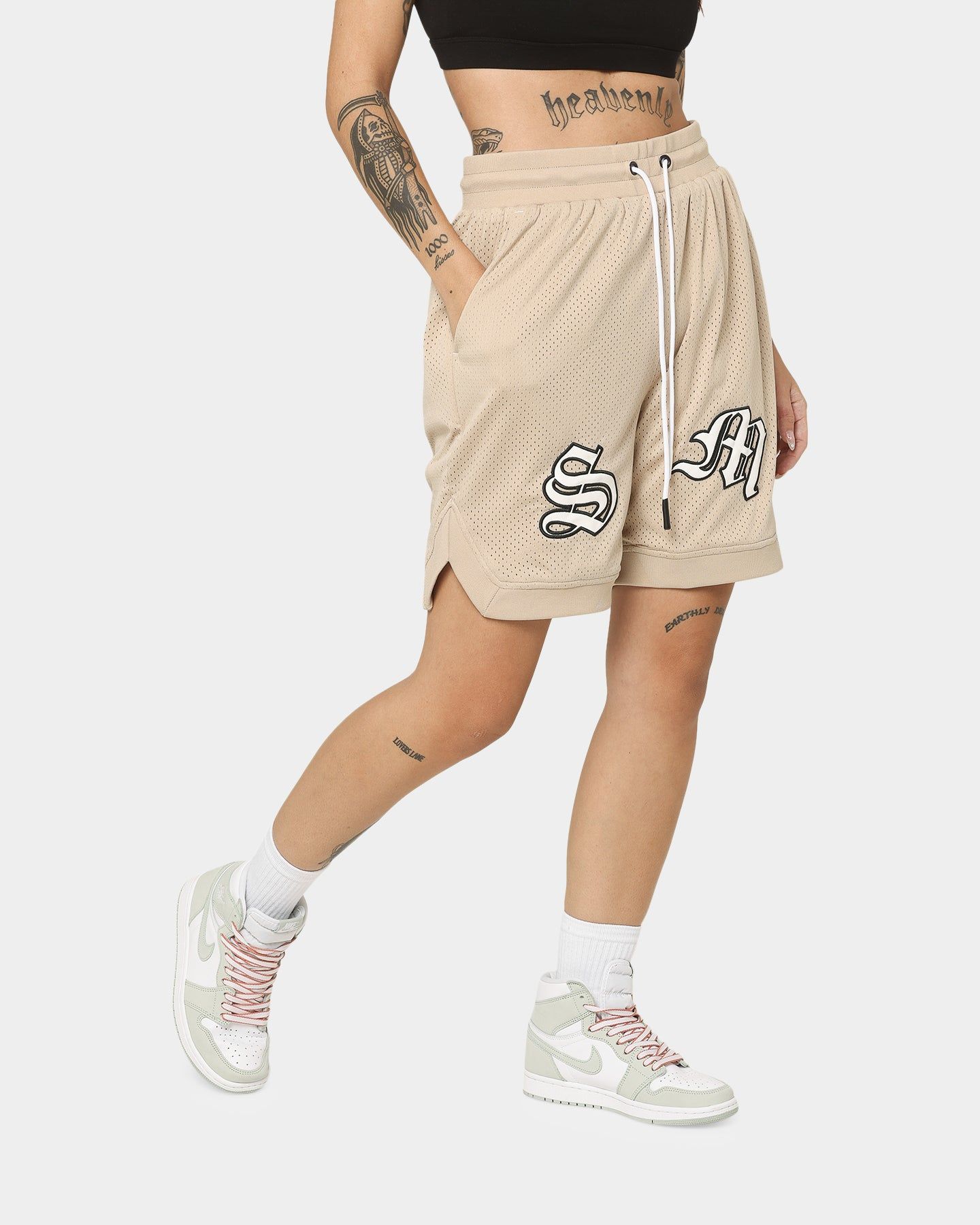 Saint Morta Graves Basketball Shorts Stone sold by Culture Kings product image thumbnail 5