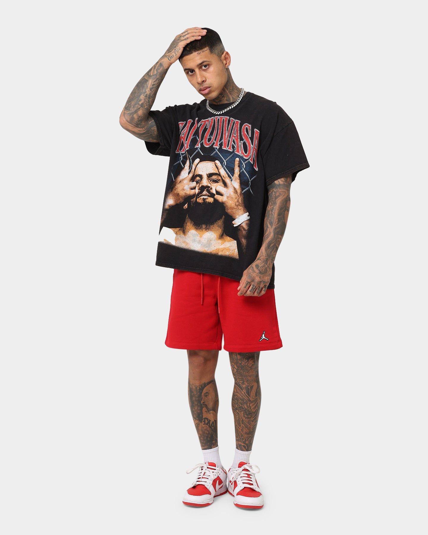 Goat Crew X Tai Tuivasa FTA T-Shirt Black sold by Culture Kings product image thumbnail 3