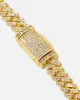 Saint Morta 6mm Iced Cuban Prong Bracelet Iced Gold sold by Culture Kings