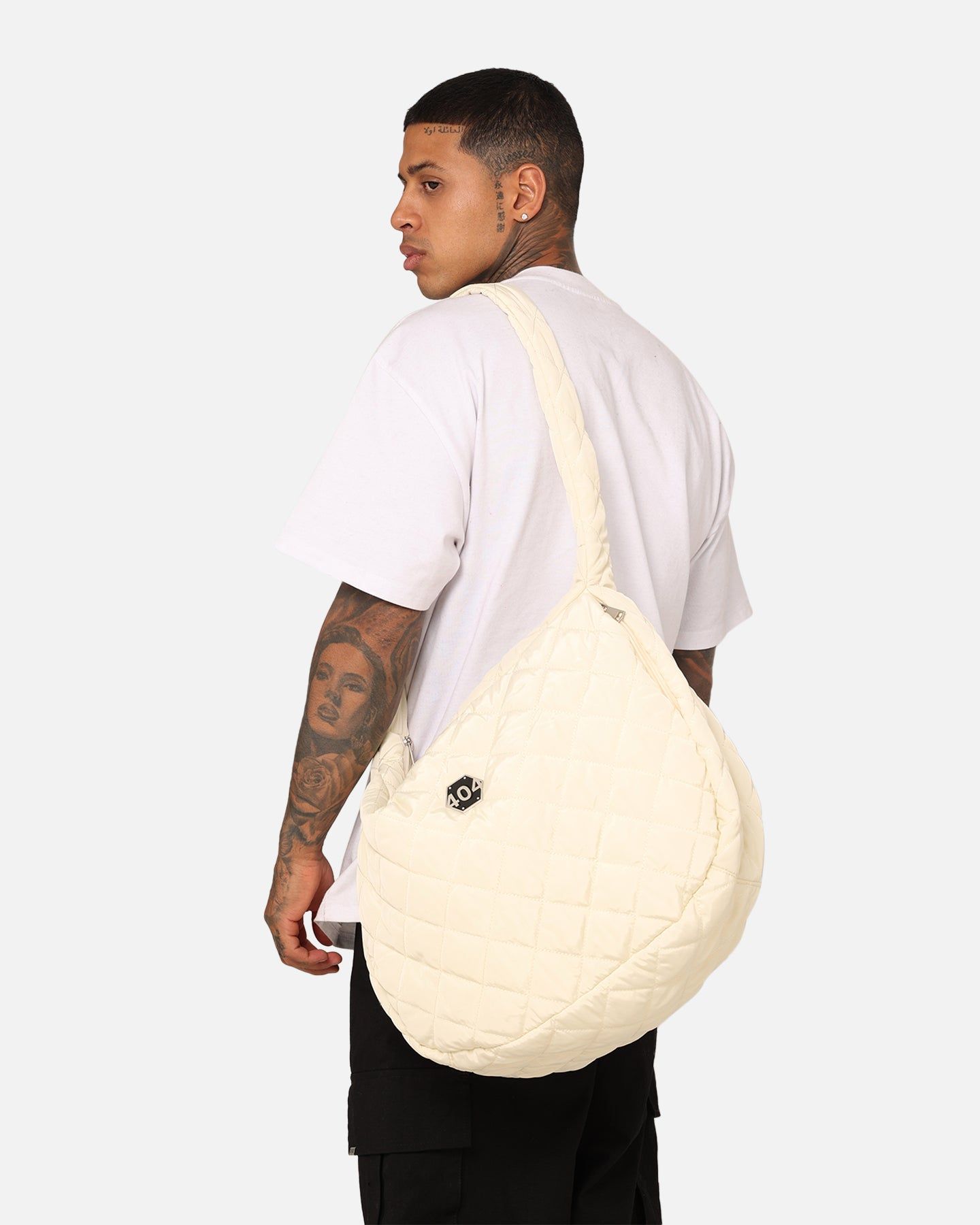 404 Quilted Side Bag Off White sold by Culture Kings product image thumbnail 3