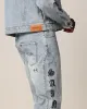 Saint Morta Rip Gothic Psykhe Jeans Superwash Blue sold by Culture Kings