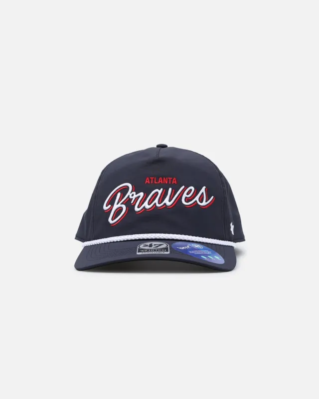 47 Brand Atlanta Braves Brrr° Fairway '47 Hitch Snapback Navy sold by Culture Kings